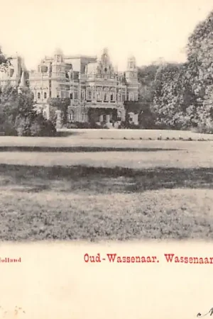 Oud-Wassenaar Kasteel Wassenaar bij den Haag 1902 Nauta J.N. 97 HC21277 Rabat