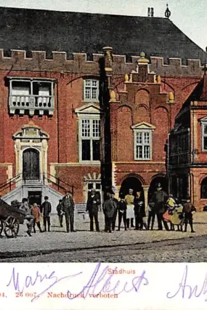Autentyczny Haarlem Stadhuis 1904 HC21233
