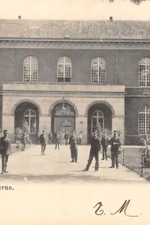 Ekspresowa dostawa 's-Gravenhage Groet uit de Oranje Kazerne met soldaten Militair HC20974