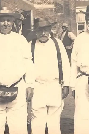 Alkmaar Leden van het Kaasmakersgilde bij de Kaaswaag Fotokaart Delamarre Fotokaart Delamarre HC20861 Tylko dziś