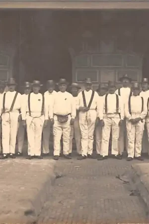 Tylko dziś Alkmaar Leden van het Kaasdragersgilde voor de Kaaswaag Fotokaart Delamarre HC20858