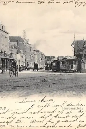 Zwrot pieniędzy 's-Gravenhage Huygensplein 1903 HTM Tram HC20722