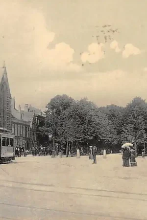 's-Gravenhage Voorhout 1906 HTM Tram 402 Lijn 8 HC20720 Ekspresowa dostawa