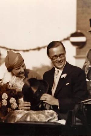 Oferta Koningshuis Fotokaart rijtoer verloofde paar Juliana en Bernhard HC20285