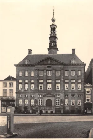 Wysoka jakość 's-Hertogenbosch Stadhuis 5-centskaart Serie 1 Nr 6 HC19963
