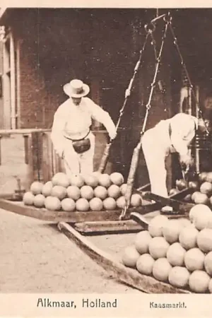 Szybka dostawa Alkmaar Kaasmarkt Kaaswegen Klederdracht HC19529