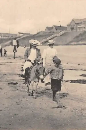 Zandvoort Strand Paarden en ezeltje rijden 1913 HC19463 Zamów teraz