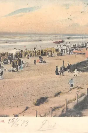 Wysoka jakość Zandvoort Strand 1900 HC19445