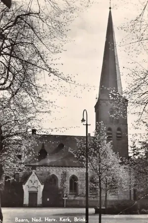Premium Baarn Ned. Herv. Kerk Brink 1957 HC18999