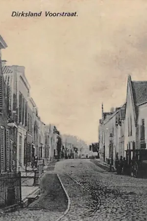 Dirksland Voorstraat met Hotel Goeree-Overflakkee HC18989 Ostatnia szansa