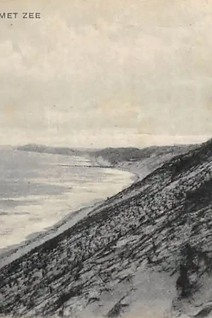 Valkenisse Duinen met zee 1920 Waarde Reimerswaal HC18988 Autentyczny