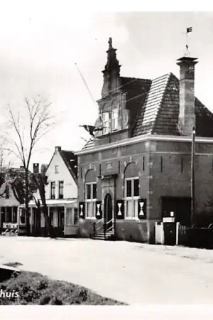 Nowość Kortenhoef Gemeentehuis 1954 Bij Hilversum HC18982