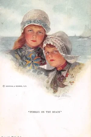 Fantasie Vintage Pebbles on te beach Reinthal & Newman Philip Boileau 1918 HC18953 Zamów teraz