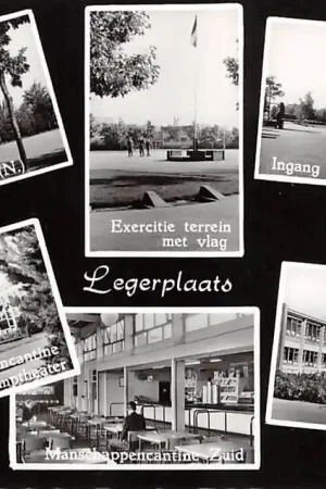 Ossendrecht Groeten uit Legerplaats Kazerne 1958 Militair HC18689 Popularny