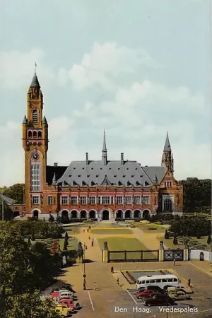 Den Haag Vredespaleis AutoBus HC18757 Wysoka jakość