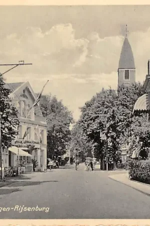 Oferta Driebergen Rijsenburg Dorpstraat Hotel Restaurant Het Wapen van Driebergen Kerk 1936 HC18669