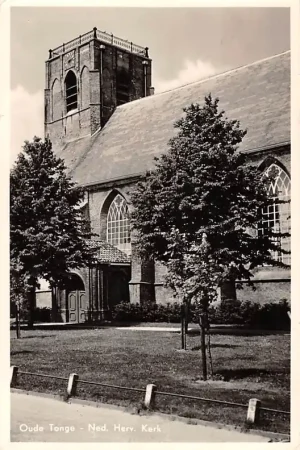 Oude Tonge Ned. Hervormde Kerk 1955 HC18482 Ekspresowa dostawa