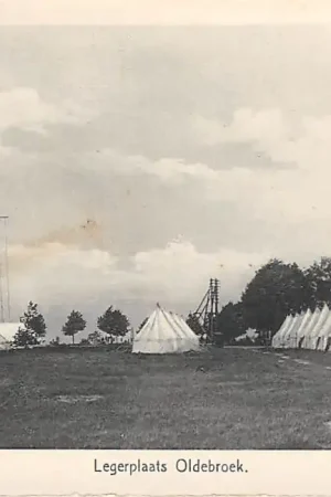 Legerplaats Oldebroek Kazerne Tentenkamp Militair Veluwe HC18222 Niska cena