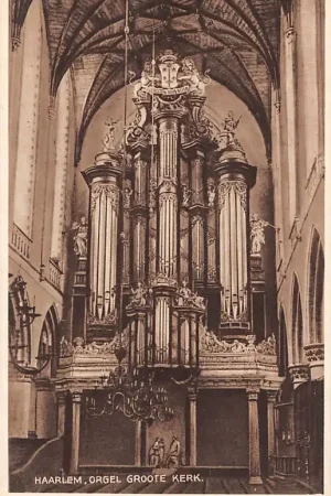 Haarlem Orgel Groote Kerk HC18269 Wysoka jakość