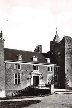 Heemskerk Jeugdherberg Assumburg Kasteel 1961 HC18241 Tylko dziś