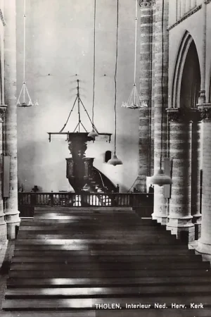 Popularny Tholen Interieur Ned. Hervormde Kerk HC17978