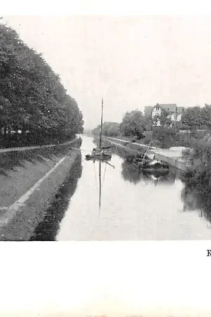 Den Haag Kanaal met binnenvaart schepen Scheepvaart HC17856 Tylko dziś