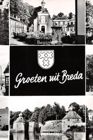 Autentyczny Breda Groeten uit 1960 8-luik HC17751