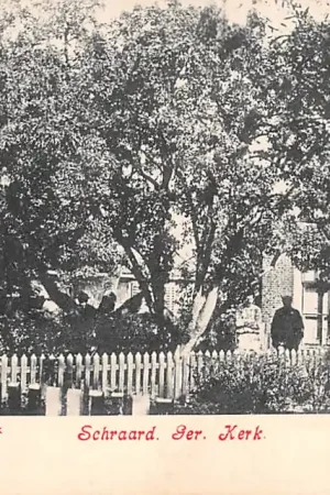 Schraard bij Witmarsum Friesland Gereformeerde Kerk HC17689 Szybka dostawa