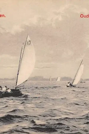 Popularny Loosdrecht Loosdrechtsche Plassen Oud Loosdrecht Zeilen 1927 HC17579