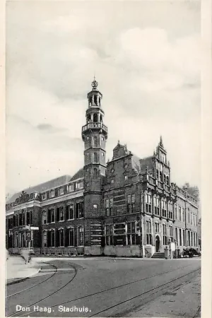 Autentyczny Den Haag Stadhuis 1938 HC17467