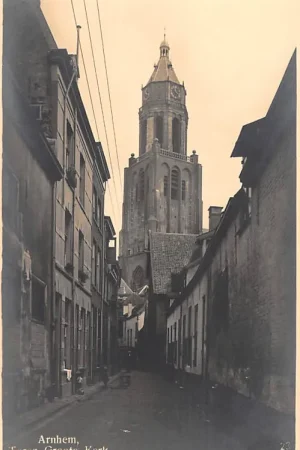 Darmowa dostawa Arnhem Toren Groote Kerk Fotokaart HC17464