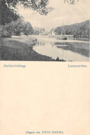 Leeuwarden Badinrichting Binnenvaart sc hepen HC17183 Ekspresowa dostawa