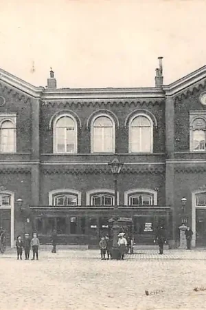 Gouda Station 1910 Spoorwegen HC17113 Ekspresowa dostawa