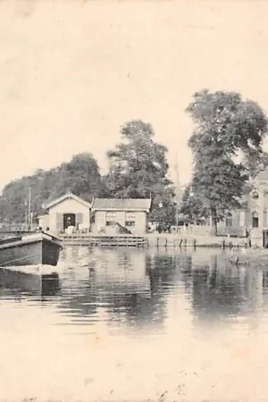 Oferta limitowana Gouda Bolwerk richting Katttensingel Binnenvaart schepen Scheepvaart 1903 Type Gompers HC17033