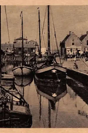 Oferta Spakenburg 's Maondags hangt darp vol lingden met goed Haven met vissers schepen HC17015