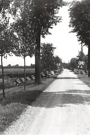 Zo was Dordrecht Overweg Oudedijk 1937 Spoorwegen HC16981 Kup teraz