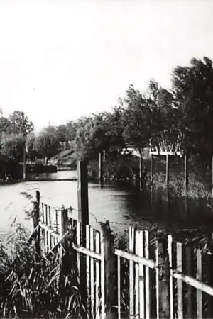 Autentyczny Zo was Dordrecht Langs Oranjelaan naar Noordendijk Molen de Nachtegaal omstreeks 1910 HC16927