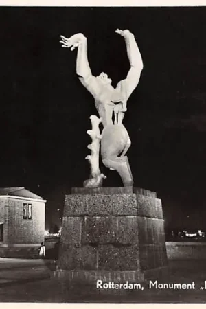 Rotterdam Monument Mei 1940 O. Zadkine 1954 HC16918 Bezpieczna płatność