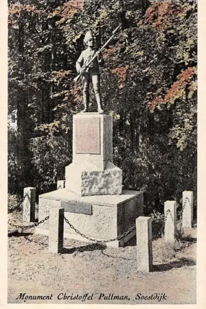 Nowość Soestdijk Monument Christoffel Pulmann 1952 Baarn HC16886