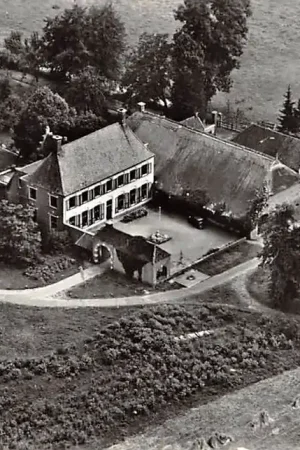 Havelte Volkshogeschool Overcinge KLM Luchtfoto no. 18461 1966 HC16775 Autentyczny