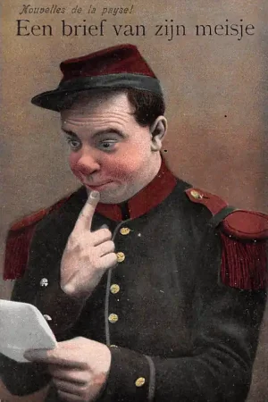 Militair Mobilisatie WO1 1914 - 1918 Een brief van zijn meisje Humor HC16760 Zwrot pieniędzy