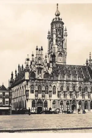 Middelburg Stadhuis met Markt HC16742 Wyprzedaż