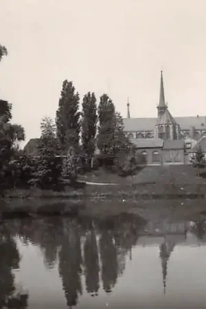 Wysoka jakość Goes Oostwal met kerk Newo fotokaart HC16736