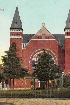 's-Gravenhage Gedenknaald Koningin Emma en Regentesse kerk 1912 HC16469 Oferta