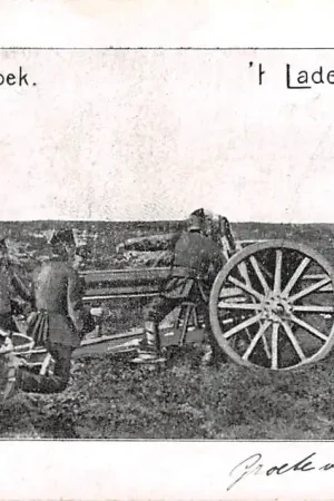 Bezpieczna płatność Oldebroek Groete uit 't Laden v\\/h Kanon Militair begin 1900 HC16359