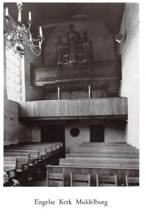 Premium Middelburg Engelse Kerk met orgel HC16134