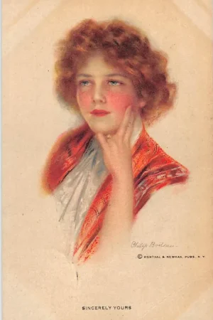 Szybka dostawa Fantasie Vintage Sincerly yours Illustrator Philip Boileau 1921 HC16064