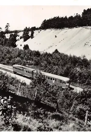Popularny Nijverdal Het Ravijn met trein Spoorwegen 1957 HC15996