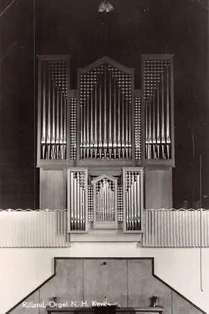 Tani Rilland Orgel Ned. Hervormde Kerk 1959 HC15937
