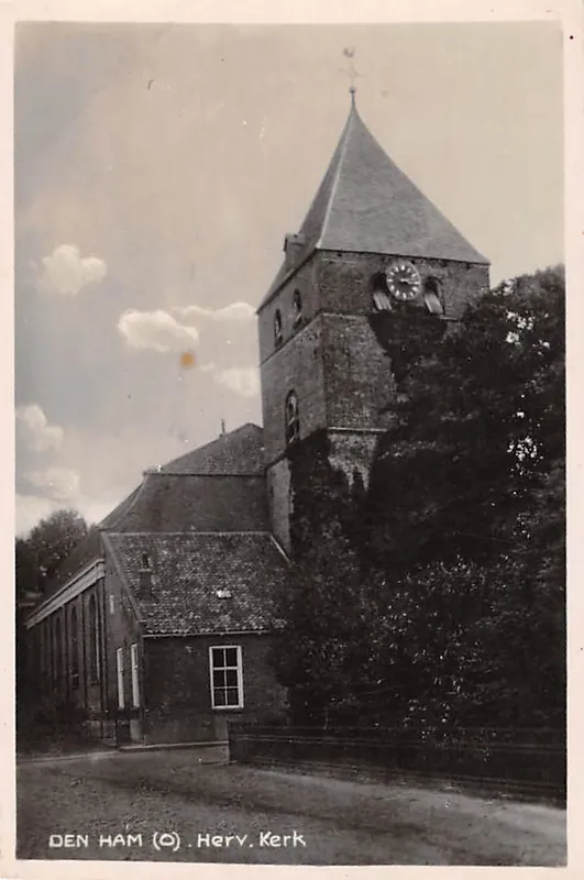 Den Ham (OV) Hervormde Kerk 1939 HC15824 Wysoka jakość